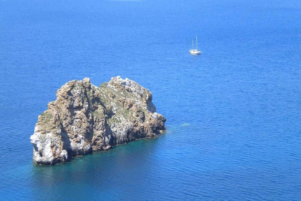 Villa Sul Mare Panorama Unico Nebida Eksteriør billede